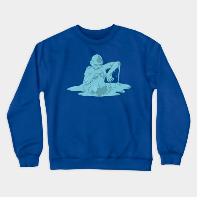 Slime Girl Crewneck Sweatshirt by nickelcurry